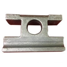 OEM Cast Iron Tile Plate Rail Shoulder Baffle Plate For Railway Accessories Sand Casting Parts